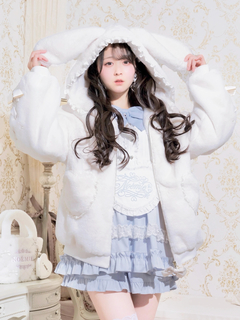 NOEMIE(ノエミー) |うさみみハートポケットジップファーブルゾン