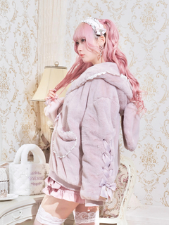 NOEMIE(ノエミー) |うさみみハートポケットジップファーブルゾン