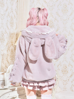 NOEMIE(ノエミー) |うさみみハートポケットジップファーブルゾン