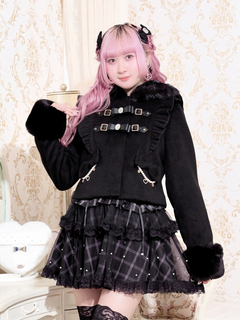 NOEMIE(ノエミー) |リボンバックルベルトショートコート