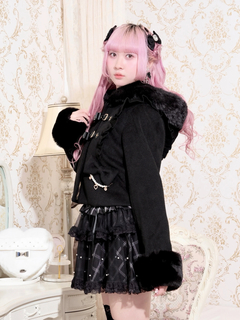 NOEMIE(ノエミー) |リボンバックルベルトショートコート