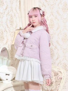 NOEMIE(ノエミー) |リボンキルティングブルゾン