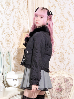 NOEMIE(ノエミー) |リボンキルティングブルゾン