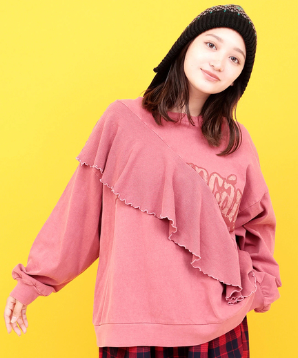 Orale! ピグメントフリルプルオーバー